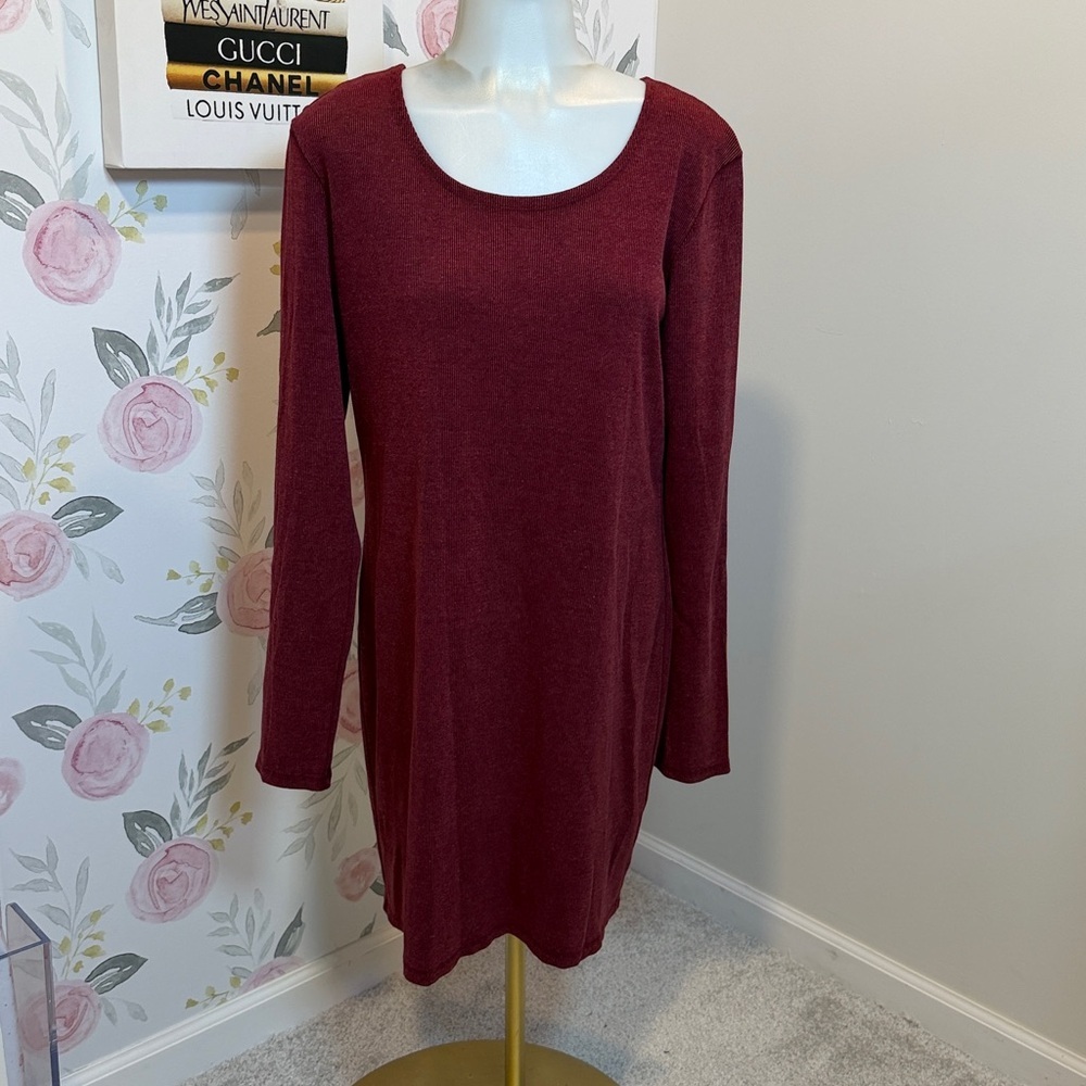 Blue Richie long sleeve dress NWT